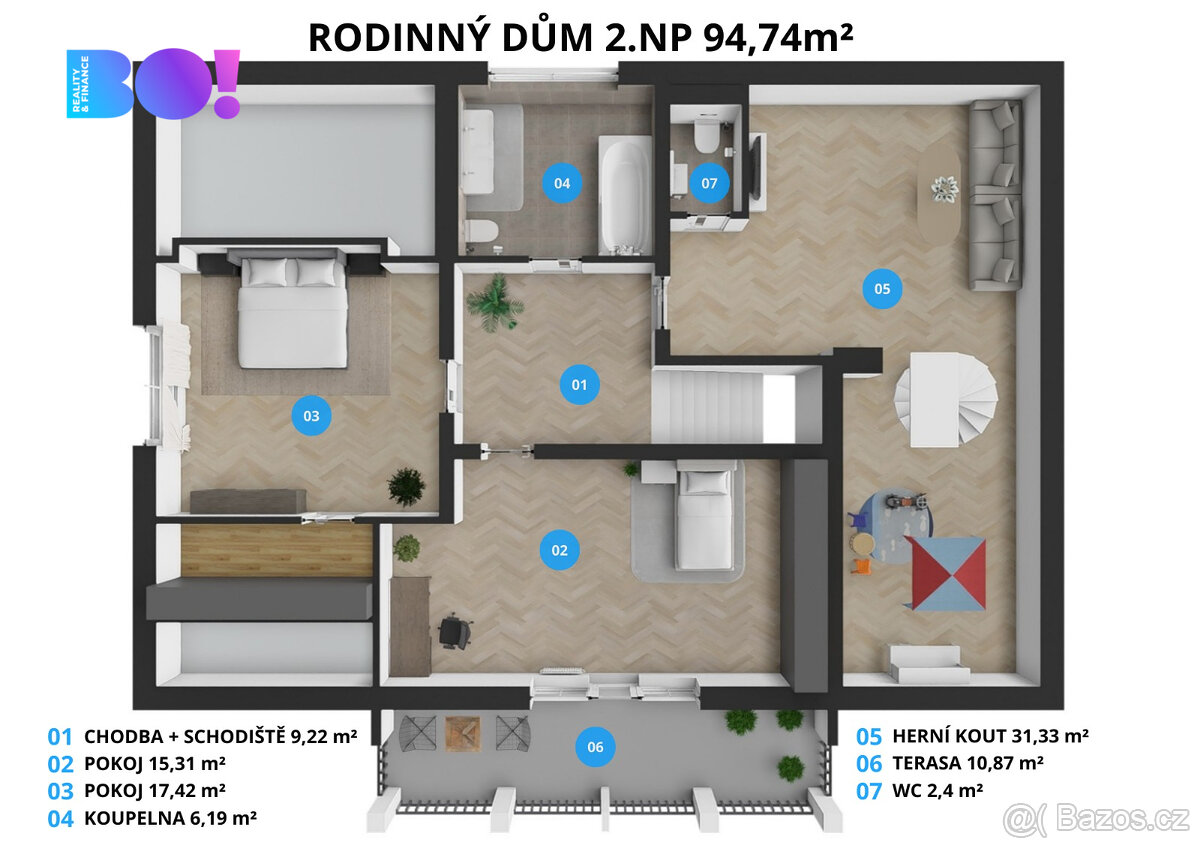 Prodej vily 7+kk se stavebním pozemkem, Frýdlant nad Ostravi - 13