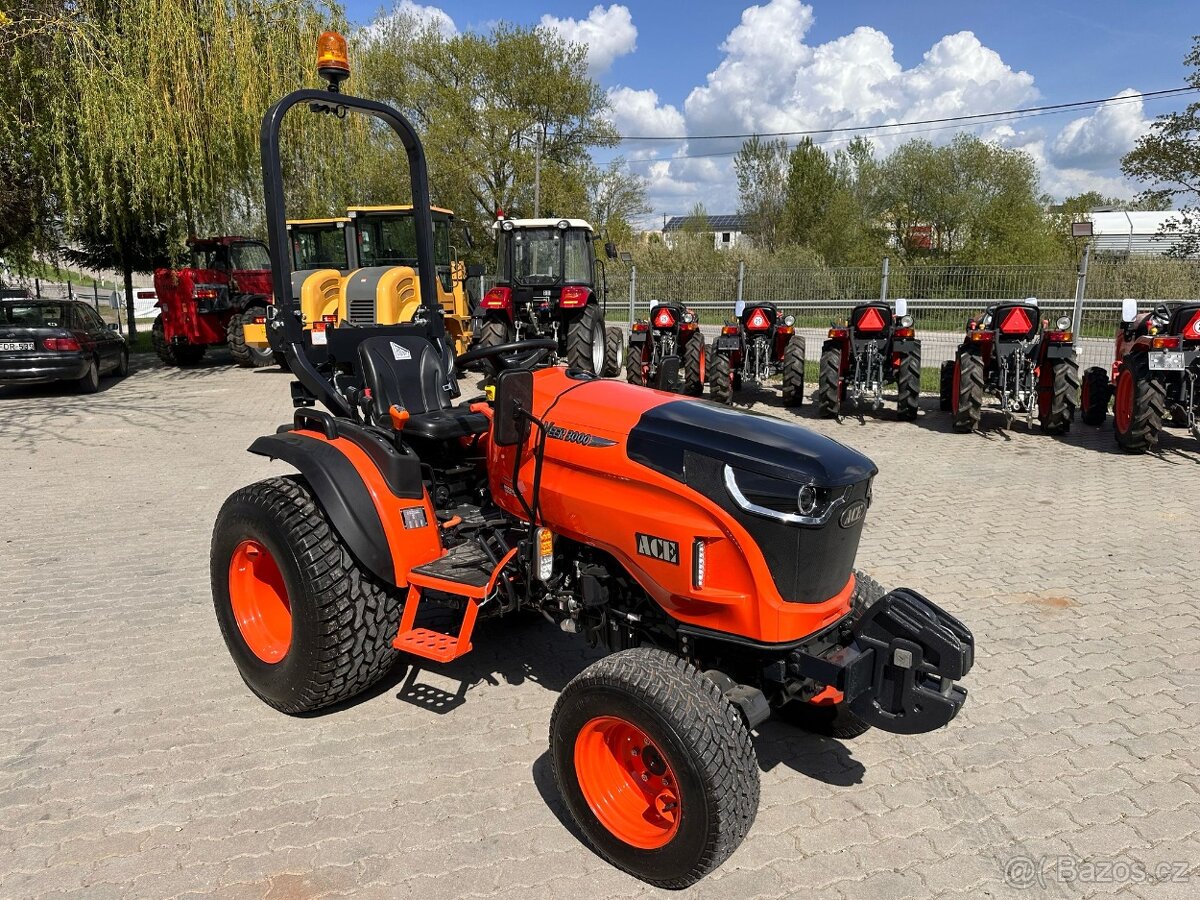 Nový malotraktor s SPZ - 13