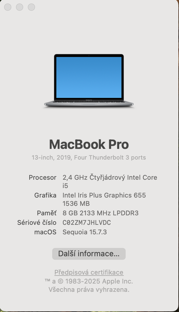 MacBook Pro 13" 2019 - 13