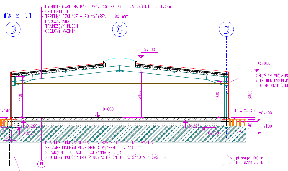 Hala montovaná 135x 18 DEMONTOVANÁ - 13