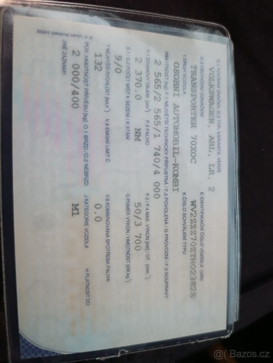 Transporter 2.4 vysoký obytny Volkswagen - 13