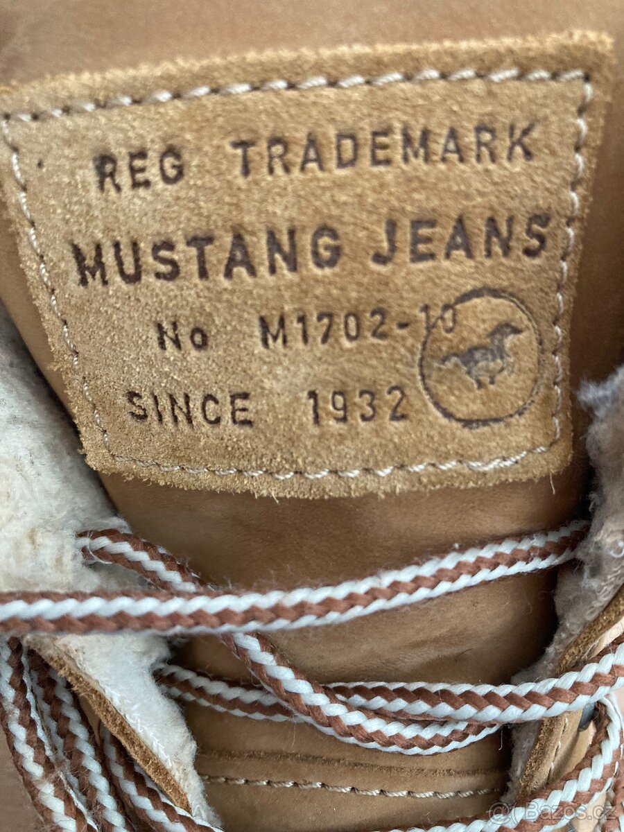 Zimní Mustang boty dámské, vel. 43 - 13