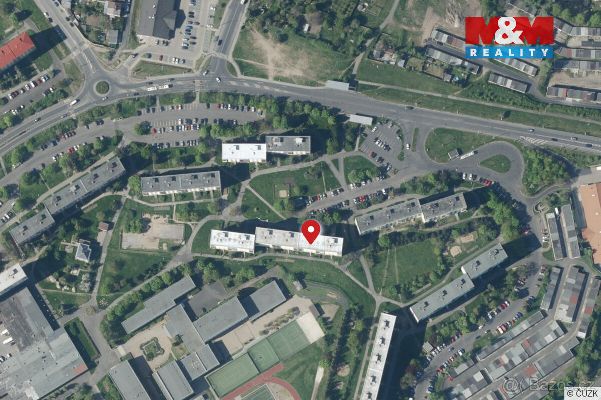 Prodej bytu 3+1, 64 m², Chomutov, ul. Písečná - 13