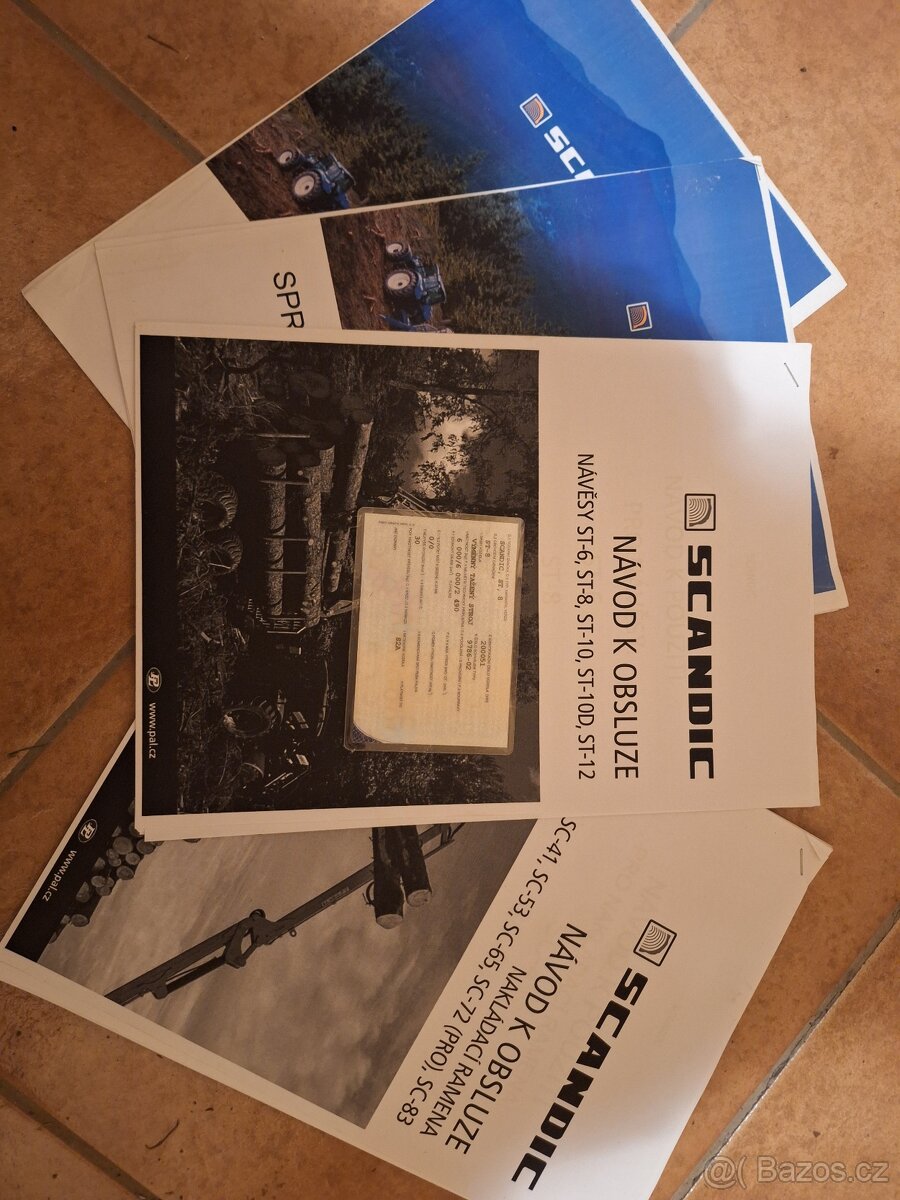 Vyvážecí vlek, vyvážečka, vývozka 8 t - 13