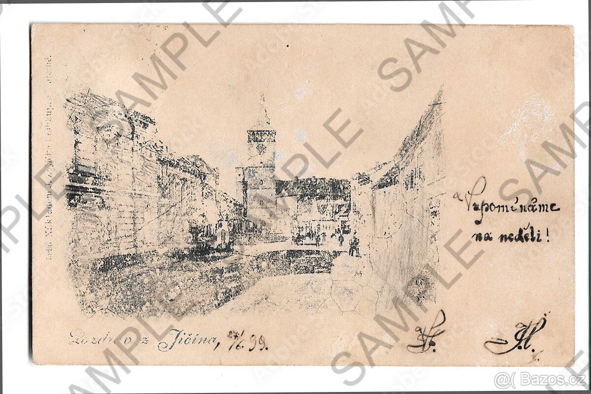 staré pohlednice Čechy - 13