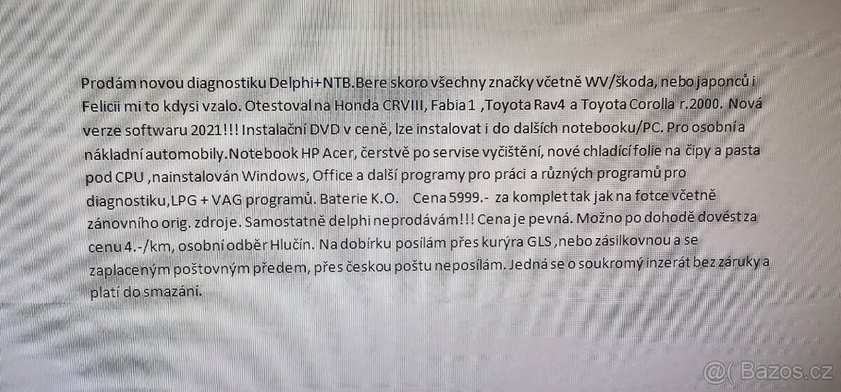 Notebook Acer + příslušenství - 13