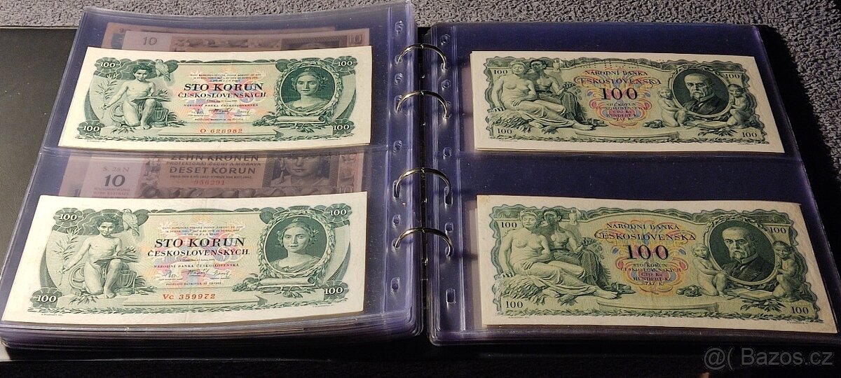 Rozprodej vzácných bankovek po sběrateli - 13