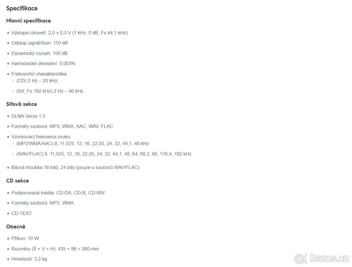 YAMAHA CD-N301 Network Stereo CD Player/ SPORTIFY - 13