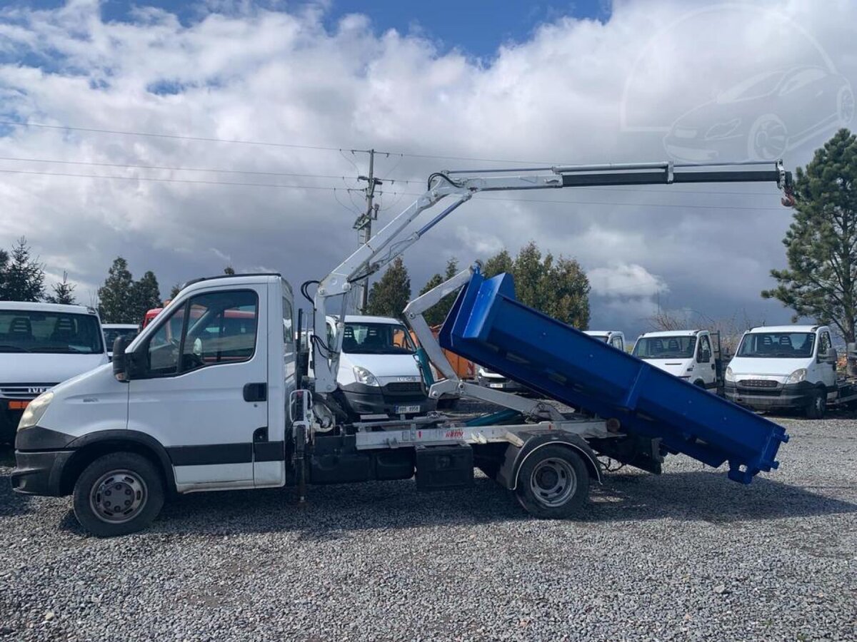 Iveco Daily 35C15 nosič kontejneru + hyd Ruka - 13