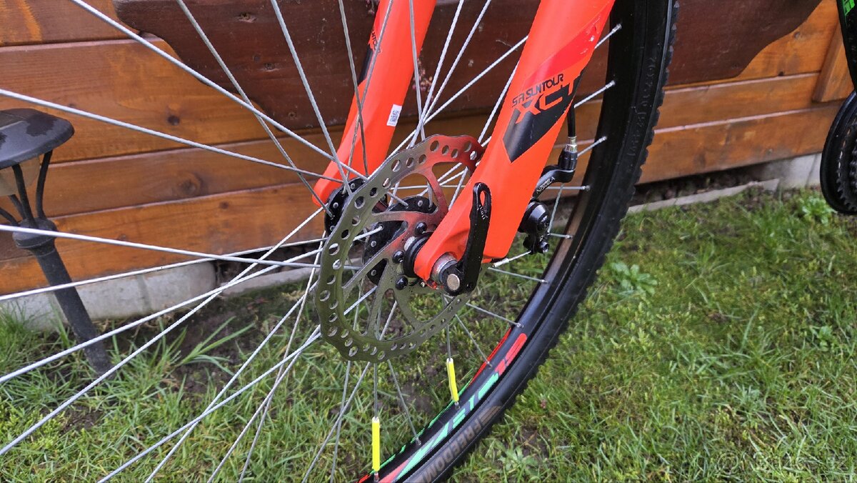 Dětské kolo 26" Rock Machine Storm postava 150-168cm. - 13