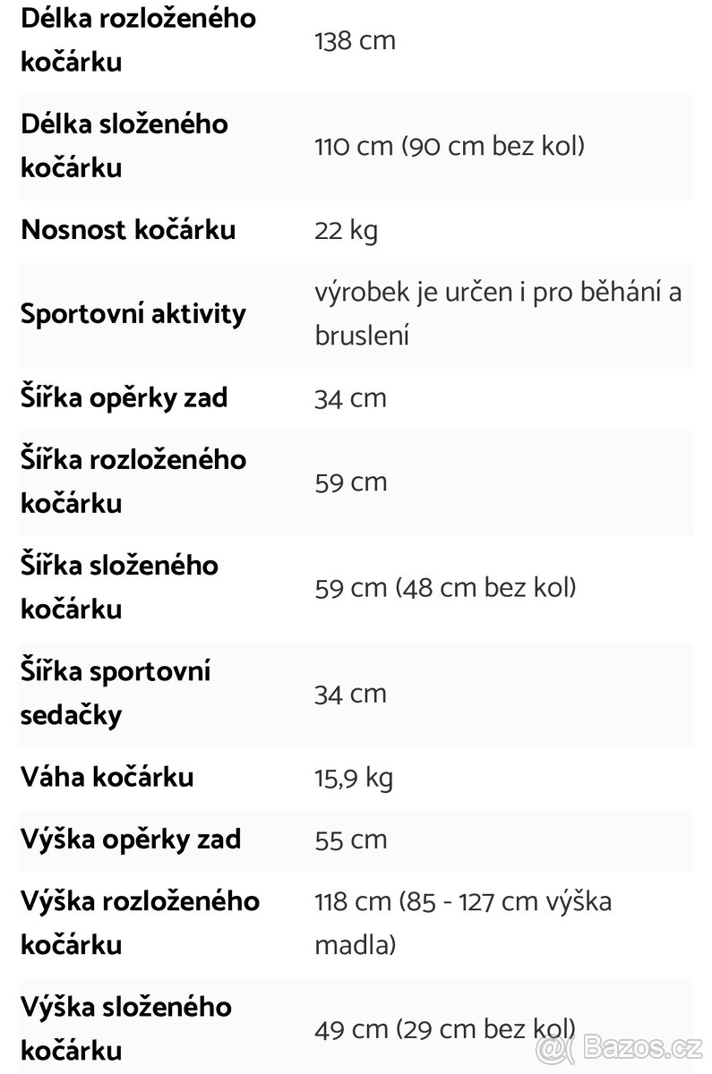 Dětský kočárek TFK Joggster Sport 16” - 13