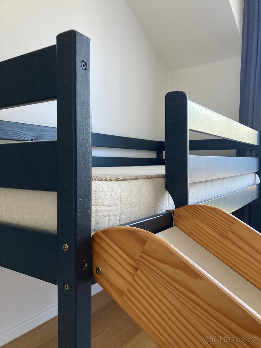 Dětská postel se skluzavkou - 13