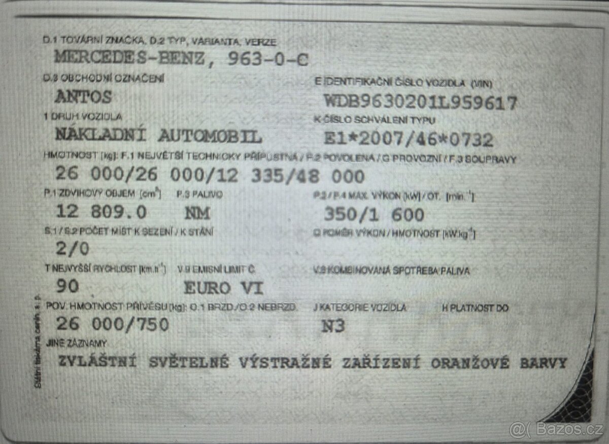 Hákový nosič kontejneru - 13
