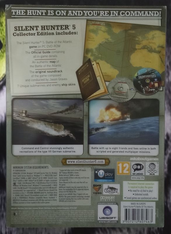 Série Silent Hunter, PC boxy - 13