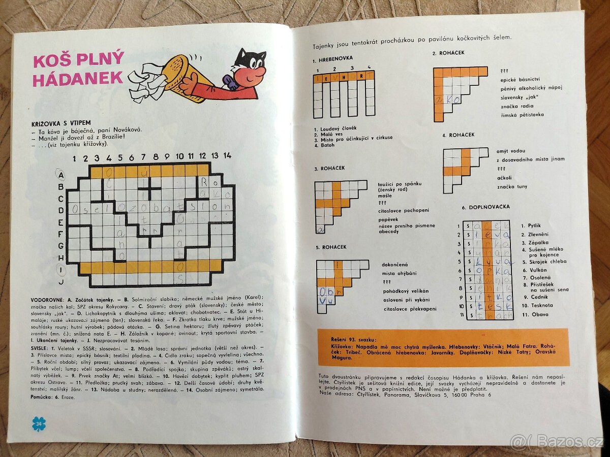 Čtyřlístek 3 kusy č. 93, 94, 165 - 13
