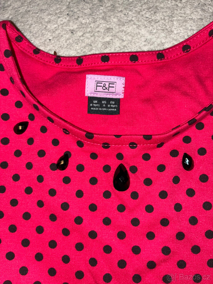 Oblečení pro holku šaty, sukně - vel. 122/128 ceny v textu - 13