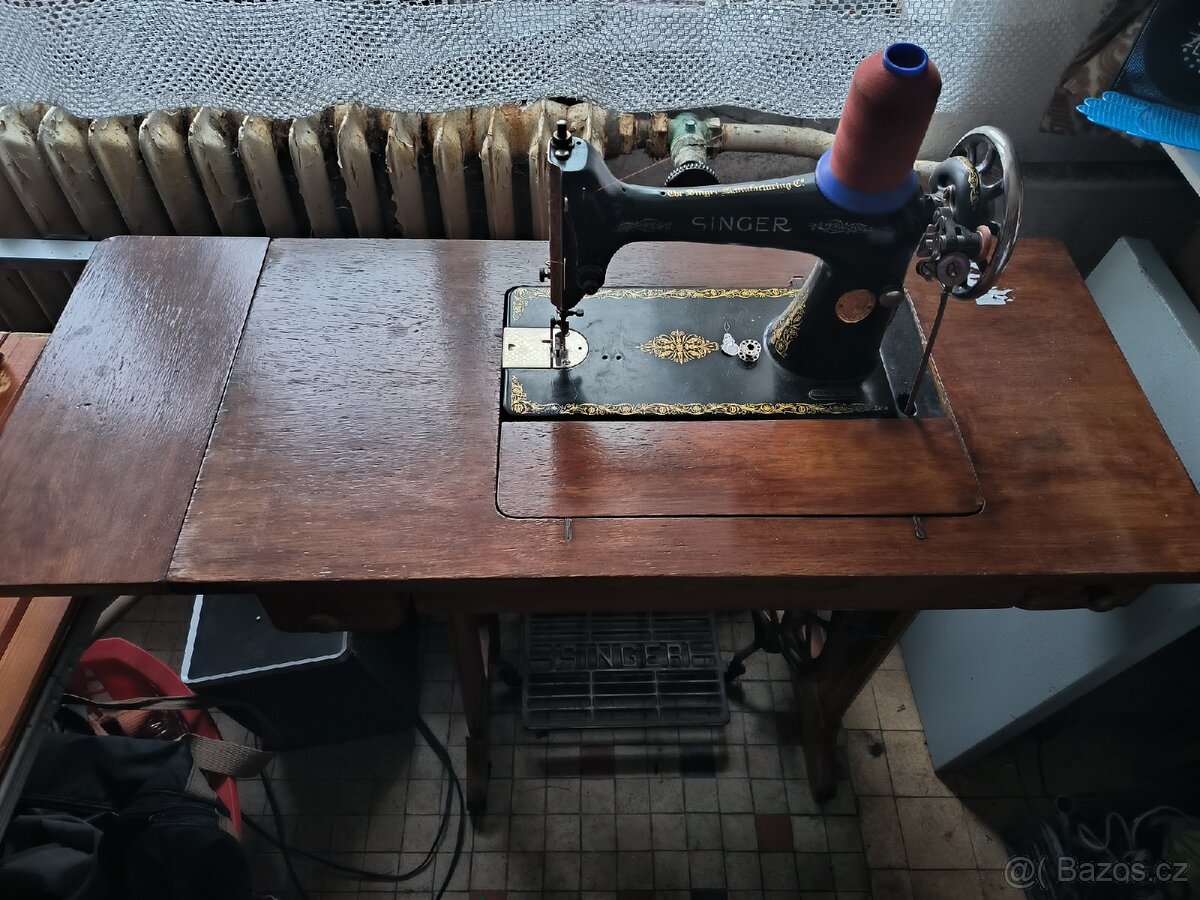 Šicí stroj Singer 1930 kompletní - 13