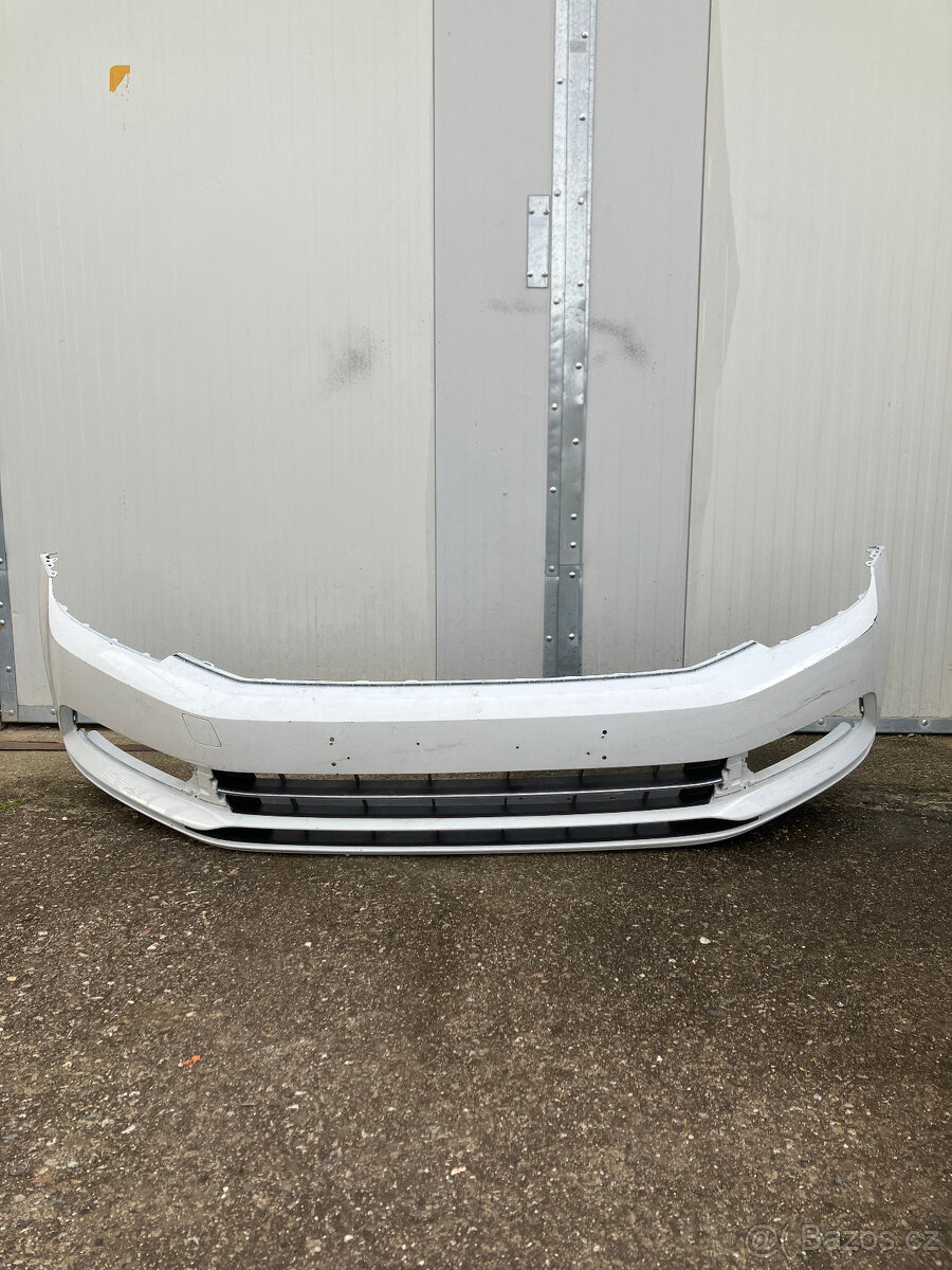 predni naraznik vw passat b8 14-19 bily holy - 13