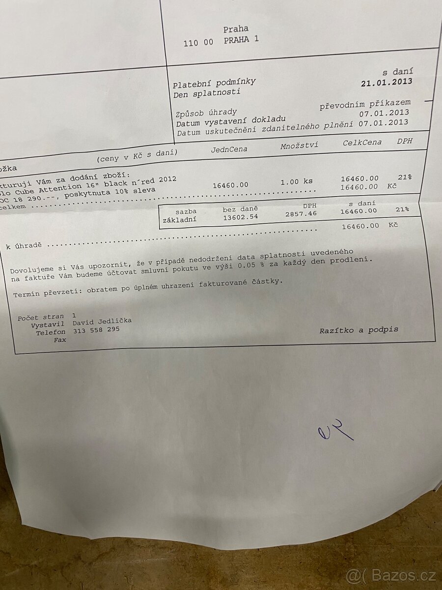 Horské kolo-Cube attention - 13