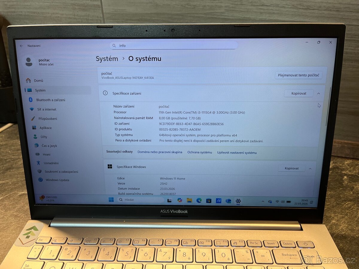 Notebook - ASUS Vivobook 14 (transparent silver) - 13