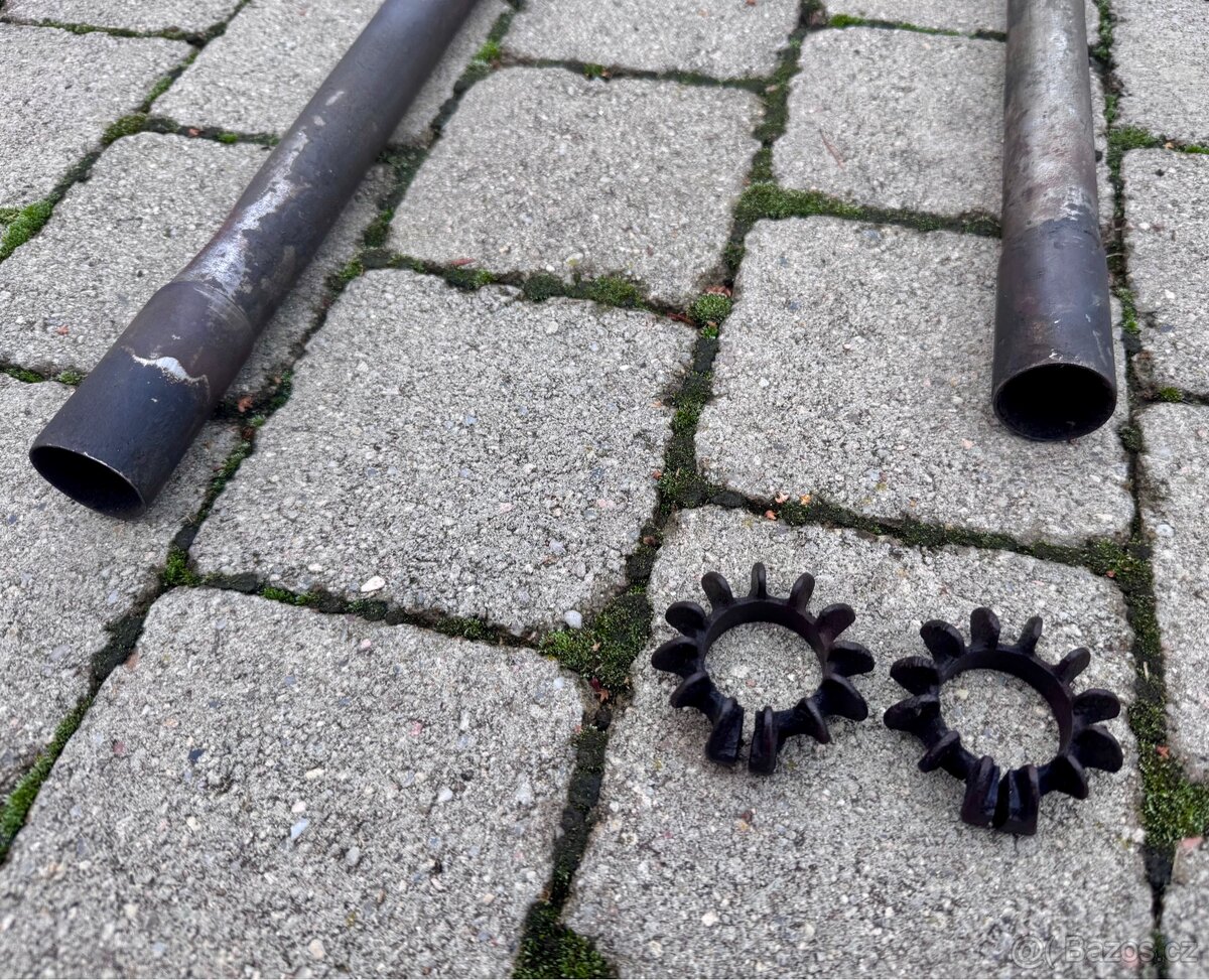 Jawa ČZ malá kývačka i půlbuben - výfuky - 13