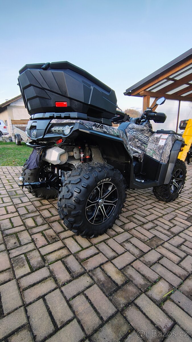 CF MOTO x1000 EPS, nová radlice na sních - 13