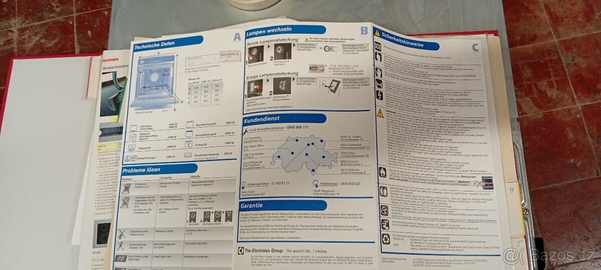 Top Swiss Line SL Elektrolux vestavné trouby - 13