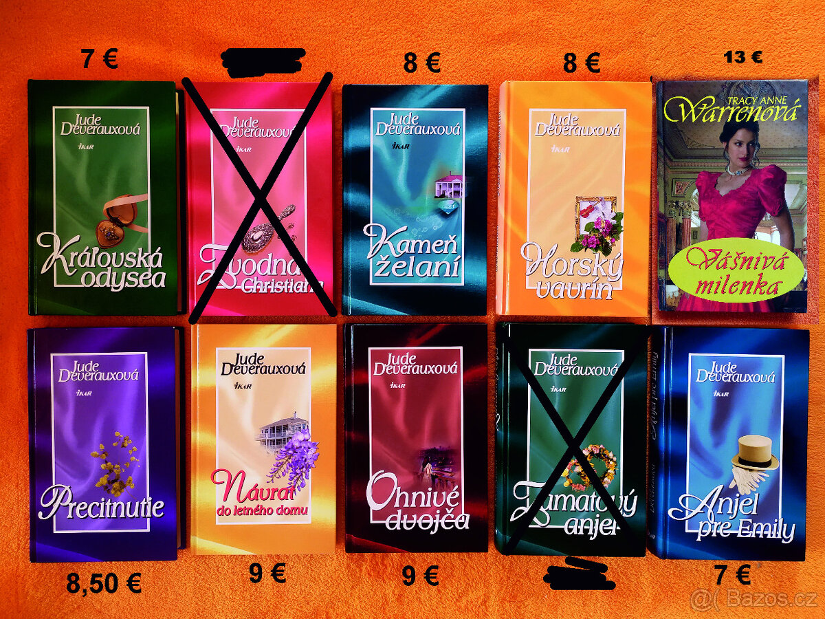 Romány, beletria, romantické, historické, detské knihy - 13