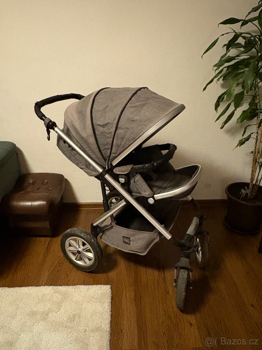 Dvojkombinace dětský kočárek Moon Nuova City - 13