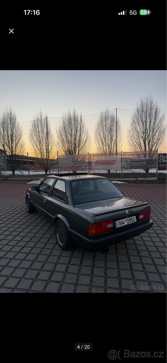 BMW e30 coupe 328i delphingrau - 13