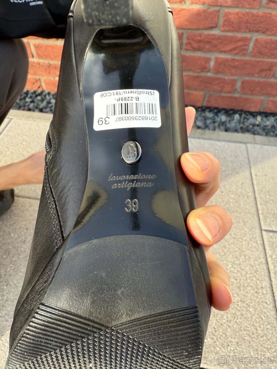 Kožené kozačky Classico&Bellezza - nenošené - vel. 39 - 13