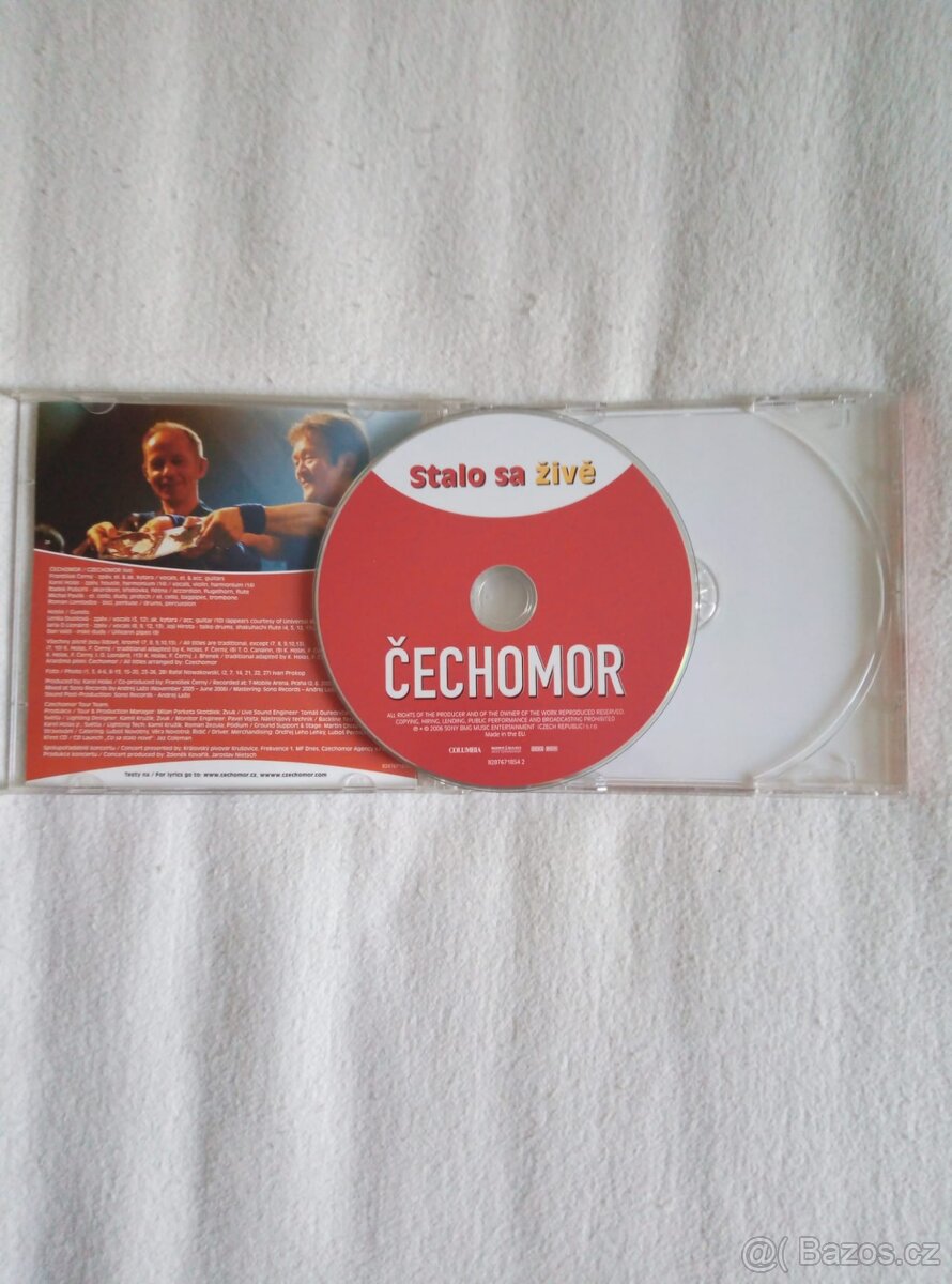 CD ČECHOMOR "Proměny","Stalo sa Živě","Co sa stalo nové - 13