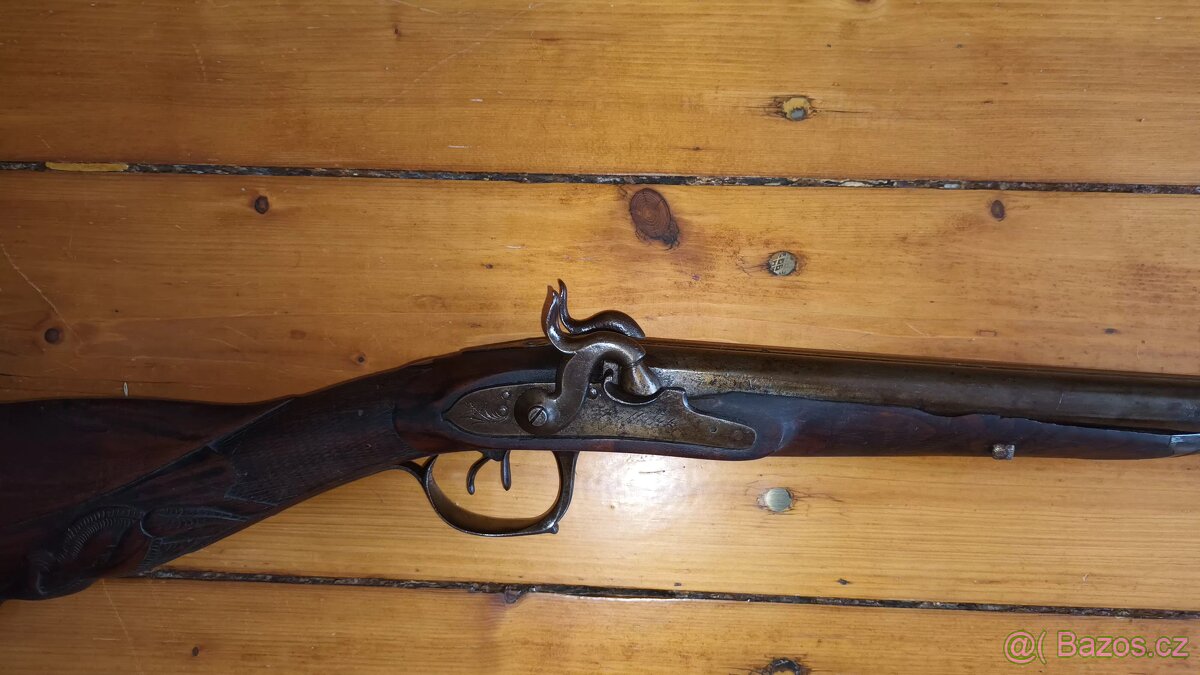 Historická perkusní Brokovnice RU 1850. - 13