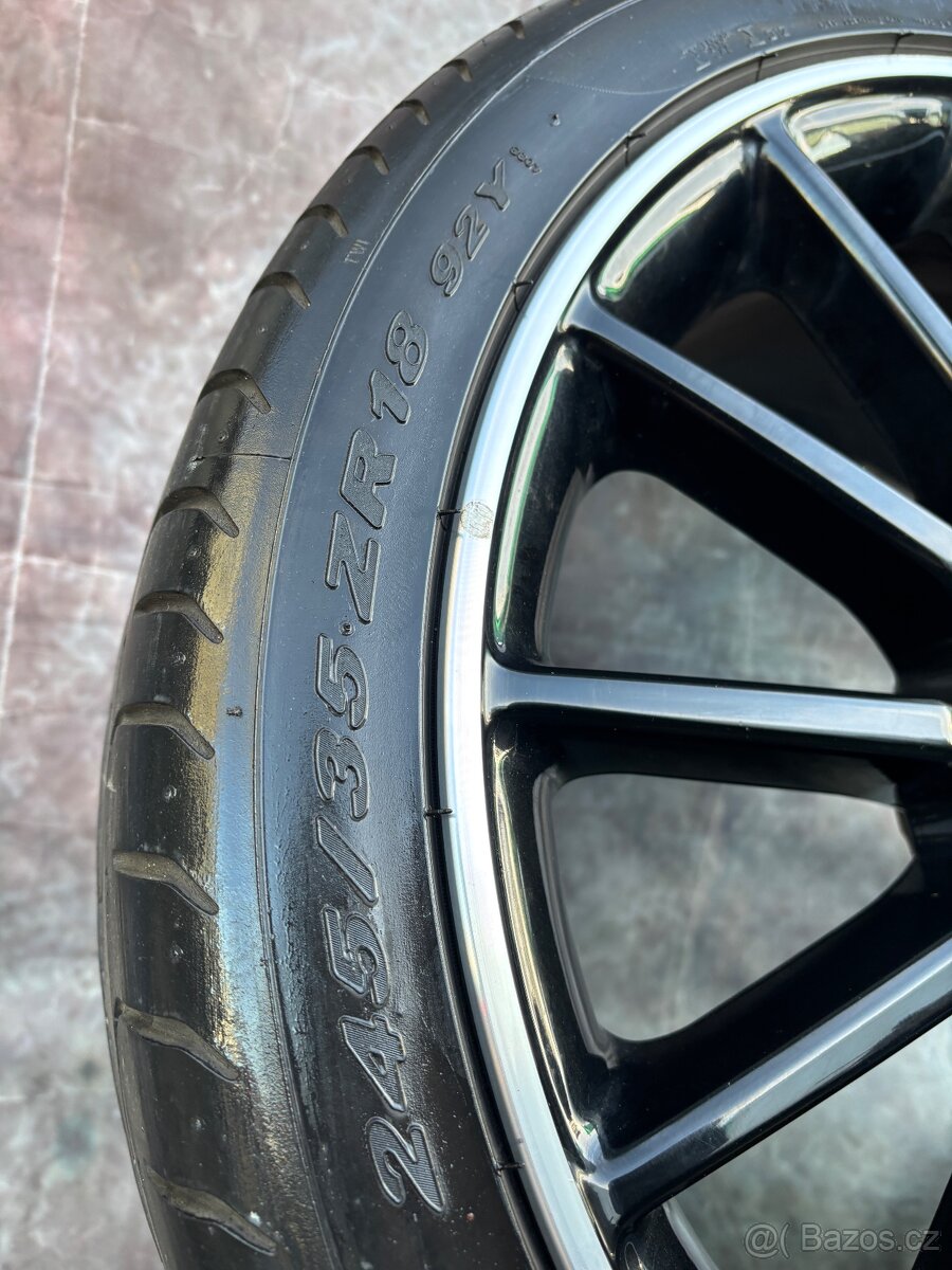 Originální Alu kola AMG Mercedes-Benz Cla R18 Dvourozměr - 13