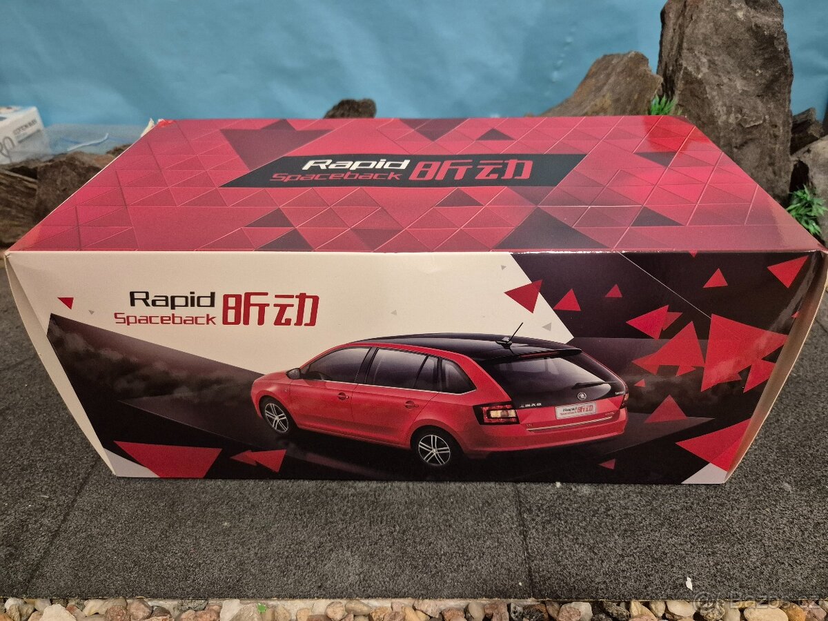 Prodám model 1:18 Škoda Rapid Spaceback - 13