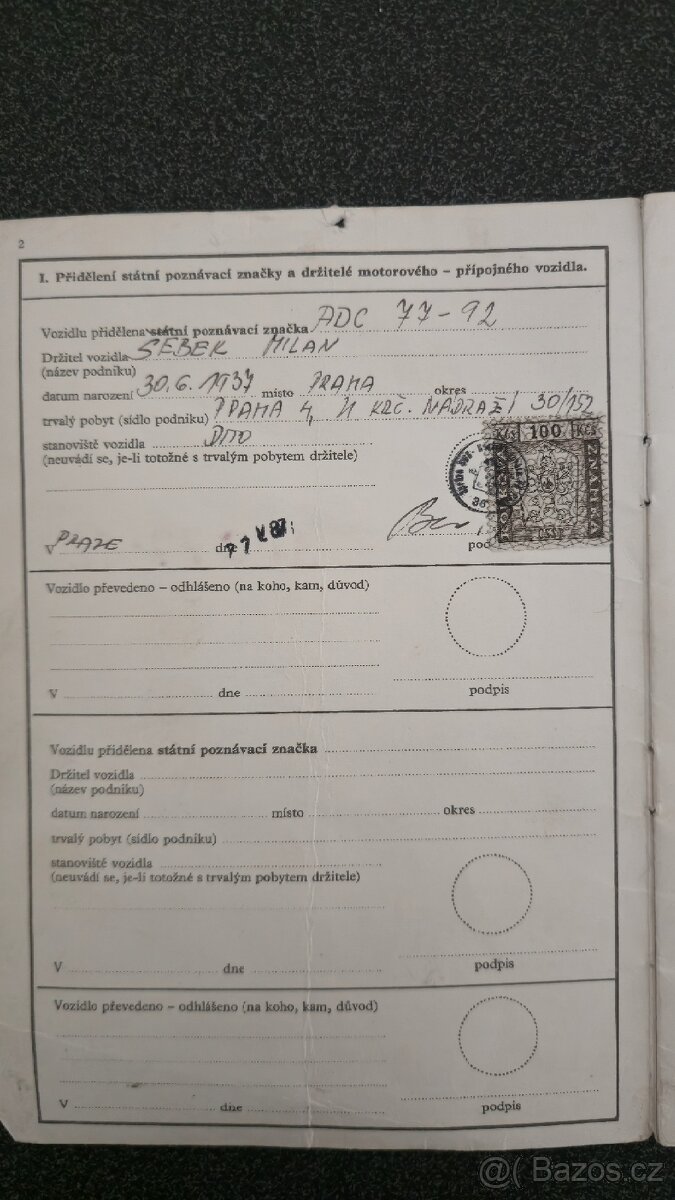 Prodám Škoda 120L dědictví - 13