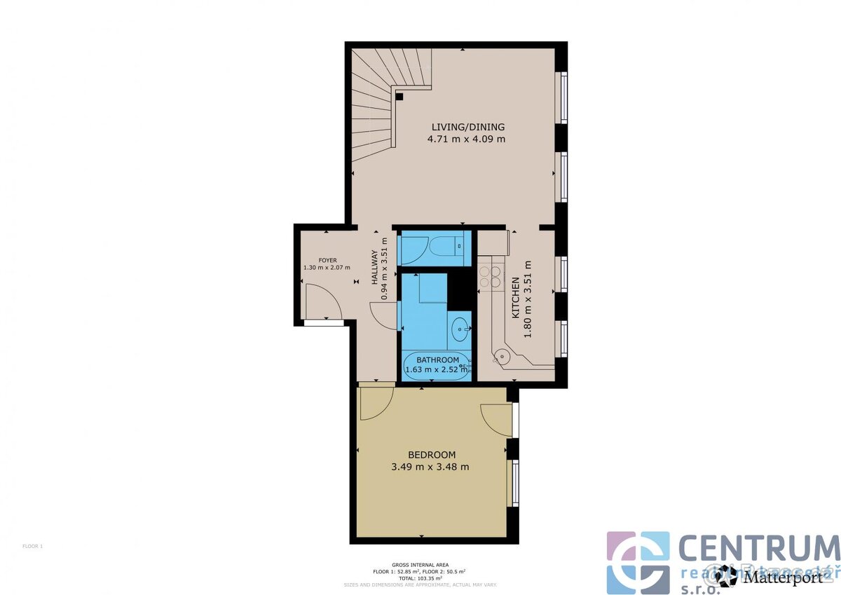 Prodej bytu 3+1, 102 m2 - 13