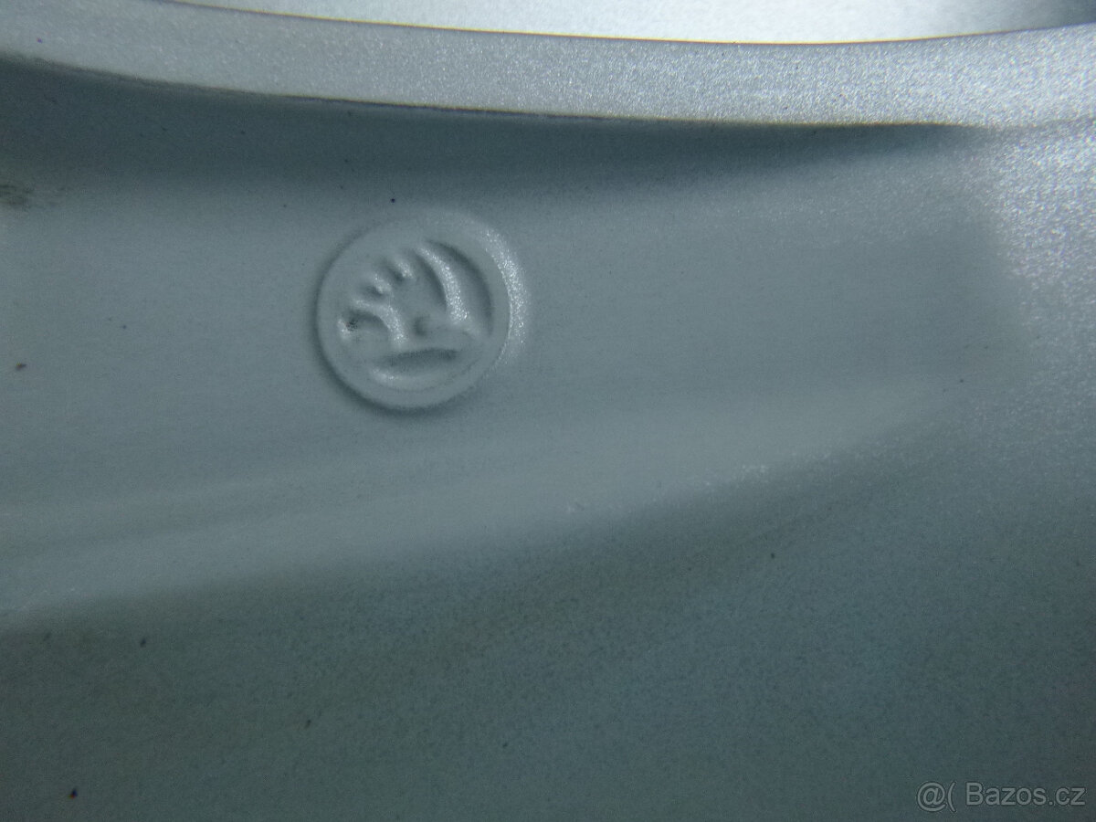 Letní sada alu disky kola - originál Škoda 5x112 7Jx17 ET54 - 13