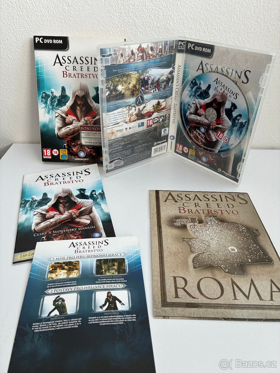 Použité PC hry série Assasins Creed + merch - 13