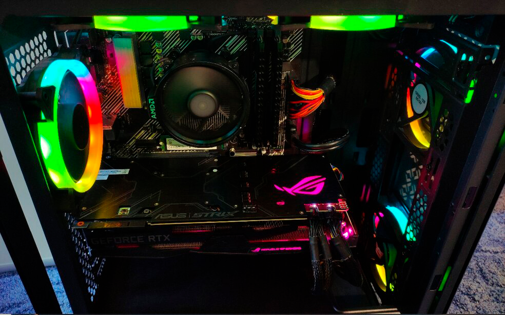 Herní PC | Ryzen 5 | RTX 2070 Super | m.2 NVME | HDD - 13