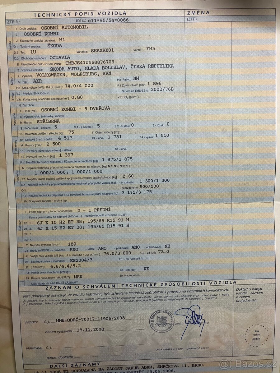 Škoda Octavia 1 74 KW - 13