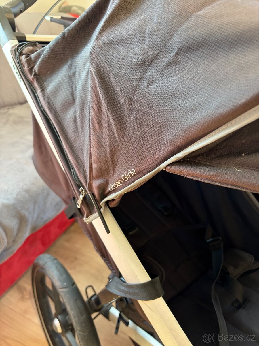 THULE Urban Glide 2 Double – dvojkočár + korbička + bohaté p - 13