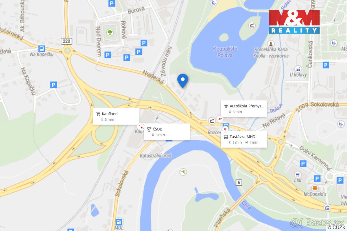 Prodej bytu 2+1, 61 m², Karlovy Vary, ul. Nejdecká - 13