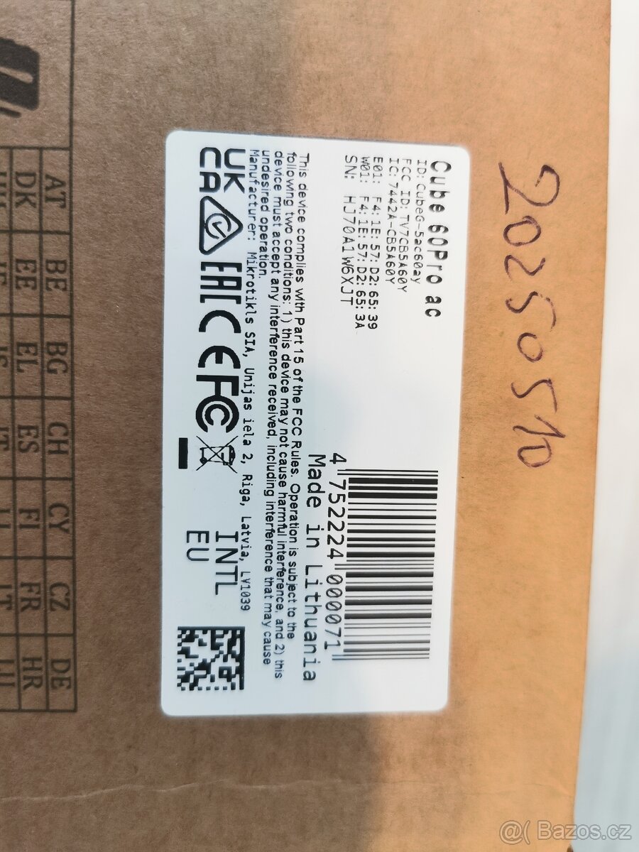 Mikrotik a UBNT zariadenia na predaj, UBNT,Mikrotik - 13