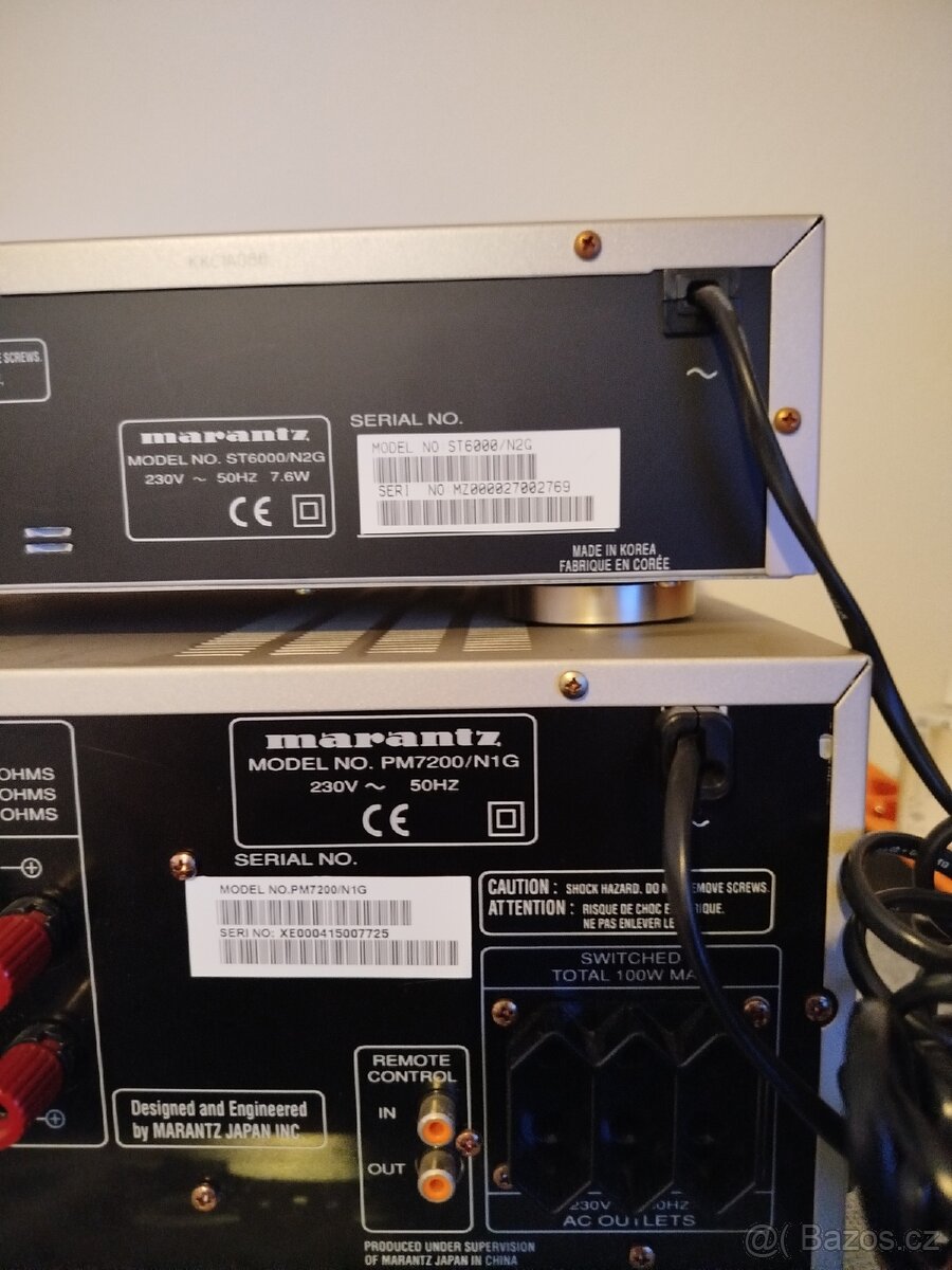 Marantz PM 7200 třída A plus tuner - 13