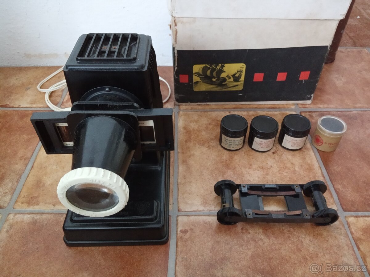 Promítačka, Meoskop, příslušenství - 13