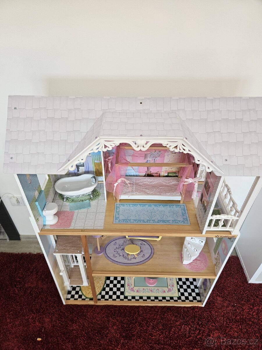 Velký dřevěný domeček pro panenky KidKraft Annabelle - 13