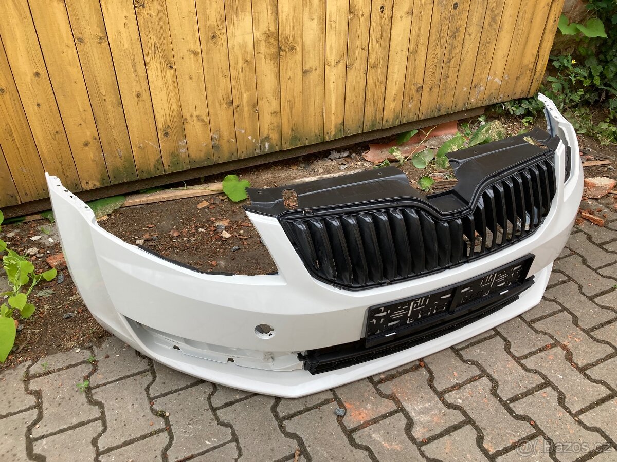 Přední nárazník Octavia 3,III bílý LF9E, 9B9B,1026 - 13