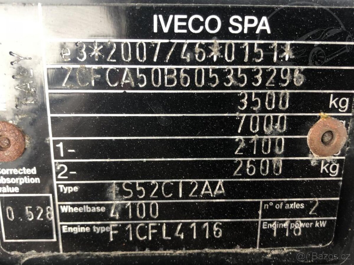 Iveco Daily 50C16 3.0TDi novy nosič N1 - 13