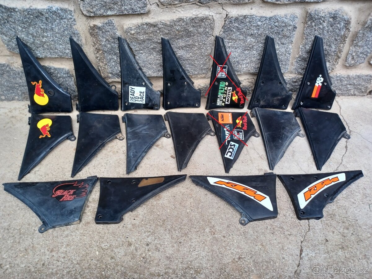 KTM LC4 640 - 620 PLASTY - 13